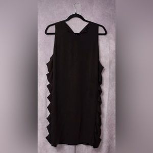 bcbg maxazria Black dress size 4 Side Cut Out Slit